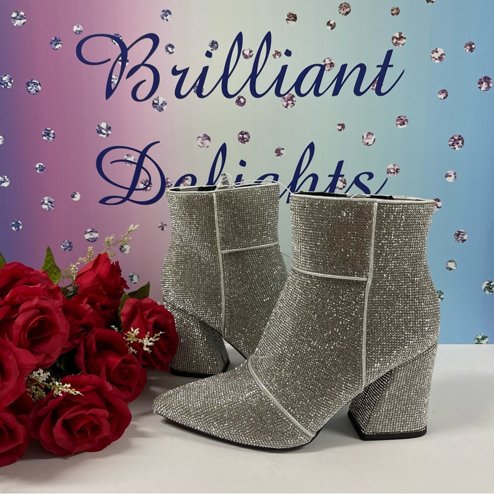 🔥RESTOCKED RUN! RHINESTONE BOOTIES - Picture 8 of 14